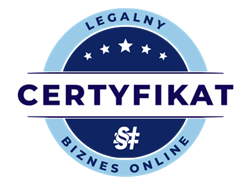 Certyfikat Legalny Biznes Online — packagingacademy.pl